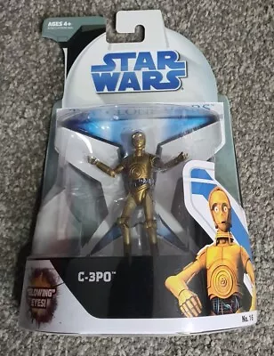 Buy Star Wars C-3po Clone Wars No.16 Action Figure Protocol Droid Eyes Glow , Sealed • 14.99£