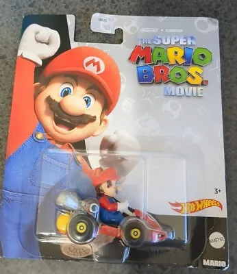 Buy Hot Wheels The Super Mario Bros Movie Mario • 4.99£