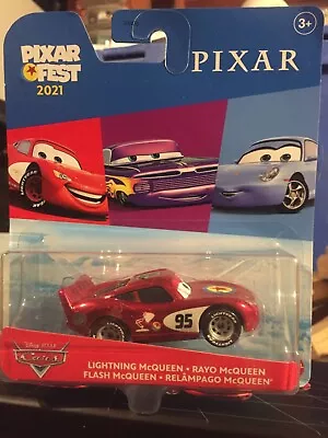 Buy Disney Pixar Cars Pixar Fest Lightning Mcqueen Mattel 1.55 Scale BNIB • 17.99£