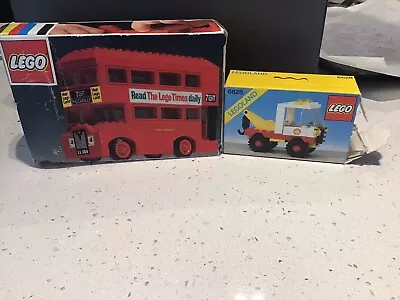 Buy 2 LEGOLAND SETS LEGO London Bus Ll384 Completed& Lego Shell Recovery Truck 6628 • 30£