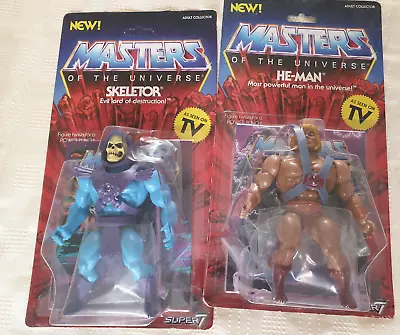 Buy Masters Of The Universe Super7 Filmation Classics - He-Man & Skeletor (Unopened) • 55£