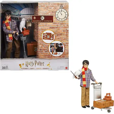 Buy Harry Potter Collectable Platform 9 3/4 Hogwarts Express Doll Kids Toy • 24.99£