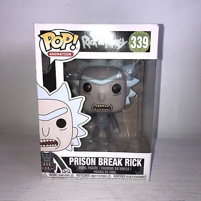 Buy Rick And Morty - Prison Break Rick#339 Funko Pop Animation • 7.99£