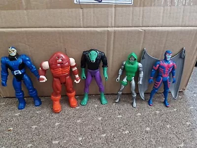 Buy Marvel DC Toybiz 5  Action Figures Bundle X-Men Job Lot 1990s Spiderman Dr Doom • 10£