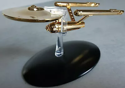 Buy Eaglemoss Collections Star Trek Discovery Gold Model U.S.S Enterprise NCC-1701  • 45£