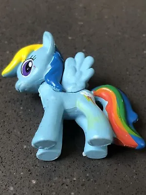 Buy My Little Pony,  Rainbow Dash  Mini Figure Collectable / Cake Topper Approx 4cm • 3£