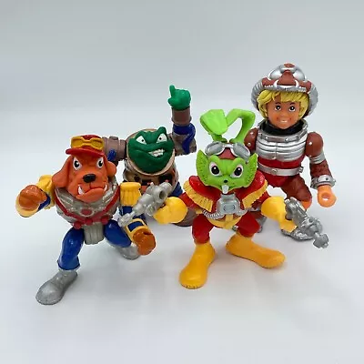 Buy Bucky O'Hare Vintage Action Figure Bundle X 4 (Bucky/Willy DuWitt/Toad/Dogstar) • 34.99£