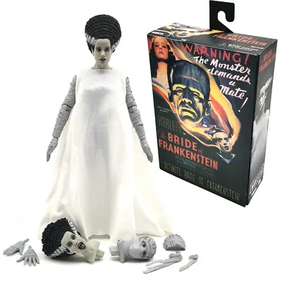 Buy NECA Bride Of Frankenstein Black White Universal Monster 7  Action Figure Model • 49.99£