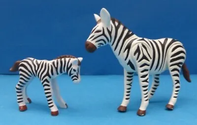 Buy Playmobil Zoo Wildlife Safari - Mother & Baby Zebra • 5.99£