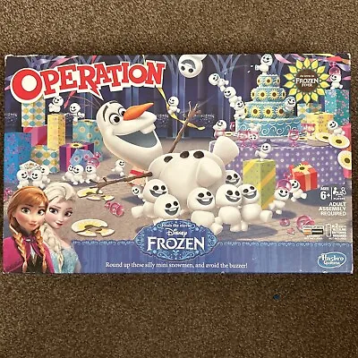 Buy Operation Disney Frozen OLAF Game By Hasbro Gaming 2014 ~ Complete • 8.95£