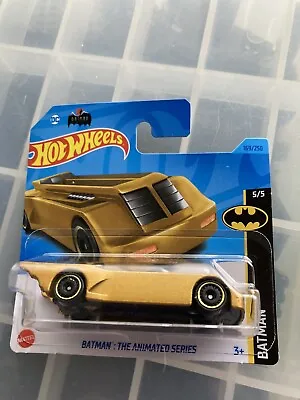 Buy BATMAN The Animated Series 2023 Gold Hot Wheels Die Cast Batmobile 1/64 Toy Car • 2.51£