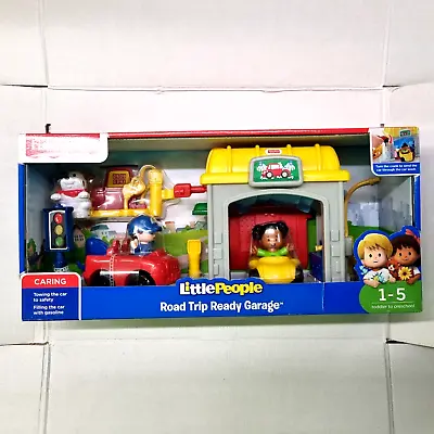Buy Little People Road Trip Ready Garage, Playset For Toddler To Preschool • 31.90£