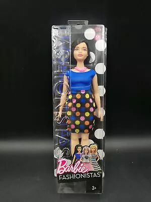 Buy Barbie Fashionistas Curvy Polka Dot Funny 51 Doll Dress Brown DVX73 • 16.88£