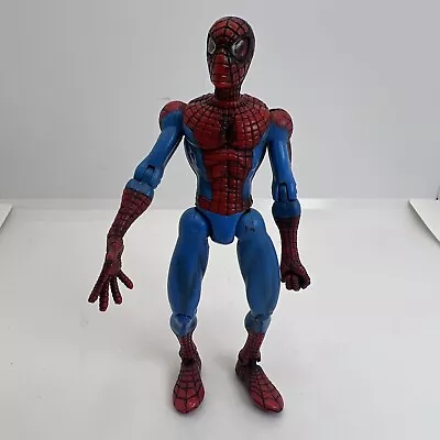 Buy Toybiz SPIDERMAN Spider-man 1999 Marvel Action Figure Damaged Rare 5” • 10£