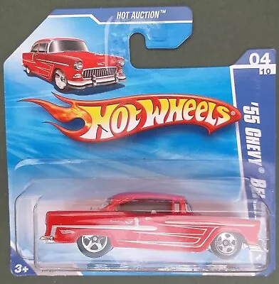 Buy Hot Wheels 2009 '55 Chevy Bel Air, Red, Short Card. • 3.99£