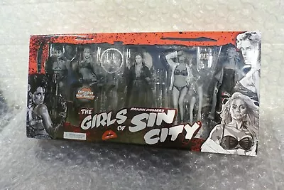 Buy NECA - REEL TOYS - The Girls Of Sin City - RARE Box Set - MONOCHROME Edition • 135£