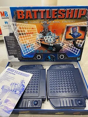 Buy Hasbro Battleship Tactical Combat Game MB Games Hasbro 1999 Retro Board Game VGC • 14.95£