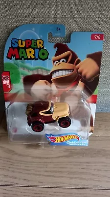 Buy Hot Wheels Character Cars: Super Mario: Donkey Kong • 8.99£