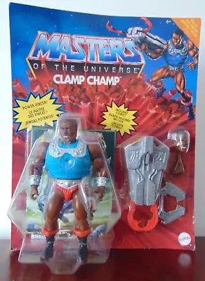 Buy Mattel He-Man Masters Of The Universe Clamp Champ + Power Pincer & Comic Sealed • 12.99£