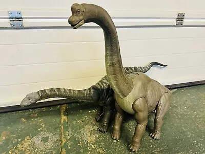 Buy Jurassic Park World Colossal Set  Brachiosaurus  / Apatosaurus Mattel 45” • 70£