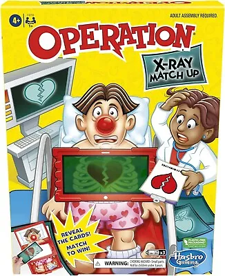 Buy Operation X-Ray Match Up Board Game | Family Game | Ages 4+ | • 8.50£