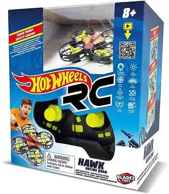 Buy Kids Flying Hot Wheels Hawk Racing Quad Drone Toy Ages 3 + • 32.99£