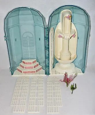 Buy Barbie Conservatory With Fountain Fountain Garden 90s Vintage Furniture • 34.59£