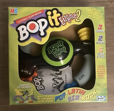 Buy Hasbro Bop It Extreme 2 Handheld Electronic Game 2004 Tested & Working BOXED • 44.99£