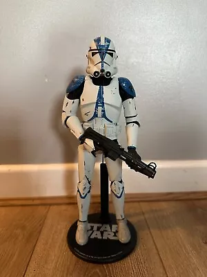 Buy Sideshow Star Wars Clone Wars 501st Clone Trooper 1/6 Figure Not Hot Toys • 165£