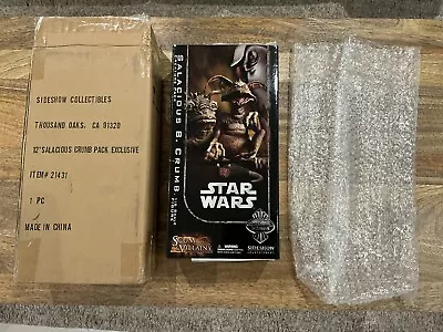 Buy Star Wars Sideshow 1/6 Scale 2143 Salicious Crumb Creature Pack EXCLUSIVE NEW • 149.99£