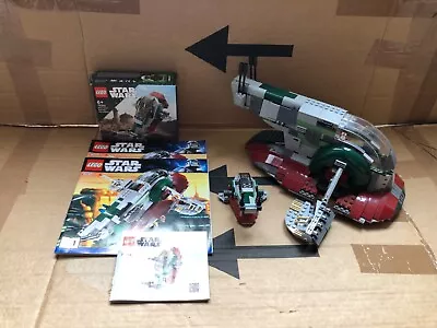 Buy Lego Star Wars Slave 1 8097 + 75344, Comes With Manuals, Original Tri, Retired • 49.99£