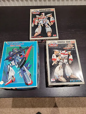 Buy Vintage Gundam MSZ-006 Orguss Orguroid Tank IMAI Bandai Model Kits 1984 1/72 • 60£