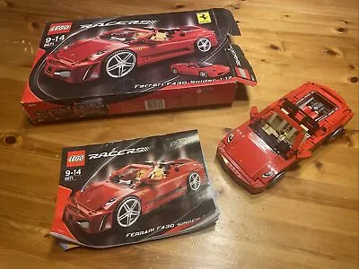 Buy Lego 8671 Racers Ferrari F430 Spider 1:17 Box And Manual • 159.99£