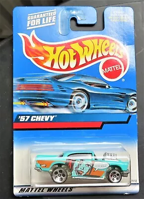 Buy Rare Hot Wheels Original  1999 ' Artistic Licence ' '57 Chevy In Light Blue • 6£