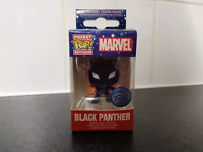 Buy Funko Pocket Pop! Keychain - Holiday Black Panther Exclusive • 6£