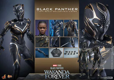 Buy Hot Toys Mms675 Movie Masterpiece Black Panther/Wakanda Forever 1/6 Scale Figure • 533.12£