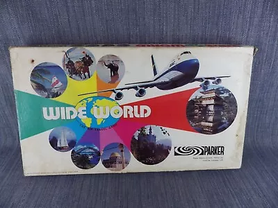 Buy Wide World Vintage Board Game - The Air Travel Game - Parker • 15£