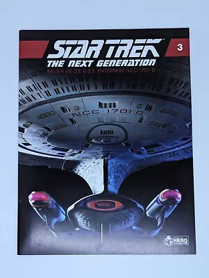 Buy Fanhome Eaglemoss Build The Star Trek Uss Enterprise Ncc-1701 D Magazine 3 Ger • 10£