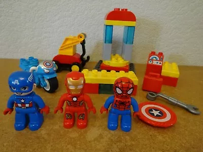 Buy Lego Duplo Set 10921 Super Heroes Lab Captain America Iron Man Spider-Man • 7.50£
