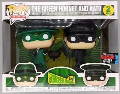 Buy [2 Pack] The Green Hornet And Kato (Fists Up) Damaged Box Funko POP • 12.99£