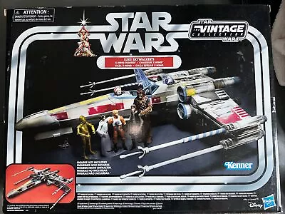 Buy Star Wars Luke Skywalker’s X Wing Fighter Made By Kenner Unused, Incl 2 Figures • 49.99£