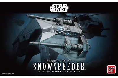 Buy Star Wars Plastic Model Kit 1/48 SNOWSPEEDER Bandai Japan NEW~~ • 49.85£