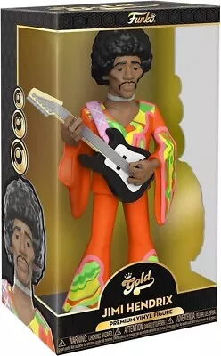 Buy Jimi Hendrix: Funko Pop! Gold - Jimi Hendrix (12 ) (Premium Vinyl Figure) • 35.15£