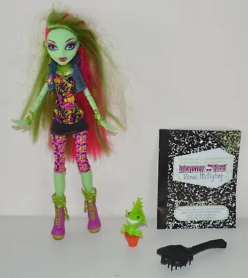 Buy 2011 / 12 MATTEL MONSTER HIGH Venus McFlytrap 1 First Waves Basic Doll • 41.18£