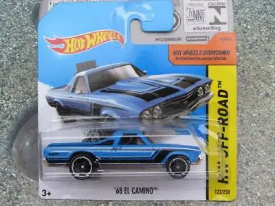 Buy Hot Wheels 2015 #122/250 1968 EL CAMINO Blue HW Off Road • 3.78£