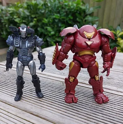 Buy Marvel  Hulkbuster And WARMACHINE 3.75 Inch Figures  Iron Man 2 Series JoyToy  • 10£