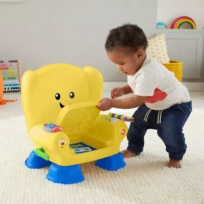 Buy Fisher-Price Laugh & Learn Smart Stages Activity Toy Chair Yellow! • 51.99£