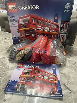 Buy LEGO Creator Expert London Bus (10258) With Box And Instructions • 0.99£