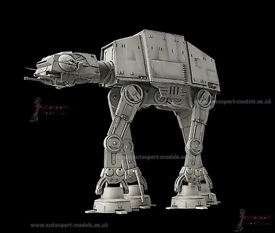 Buy Star Wars: Imperial Walker AT-AT 1:144 Scale Model Kit By Bandai • 59.98£