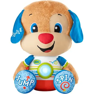 Buy Fisher-Price Laugh & Learn So Big Puppy Large Musical Plush Toy (Damaged Box) • 17.46£